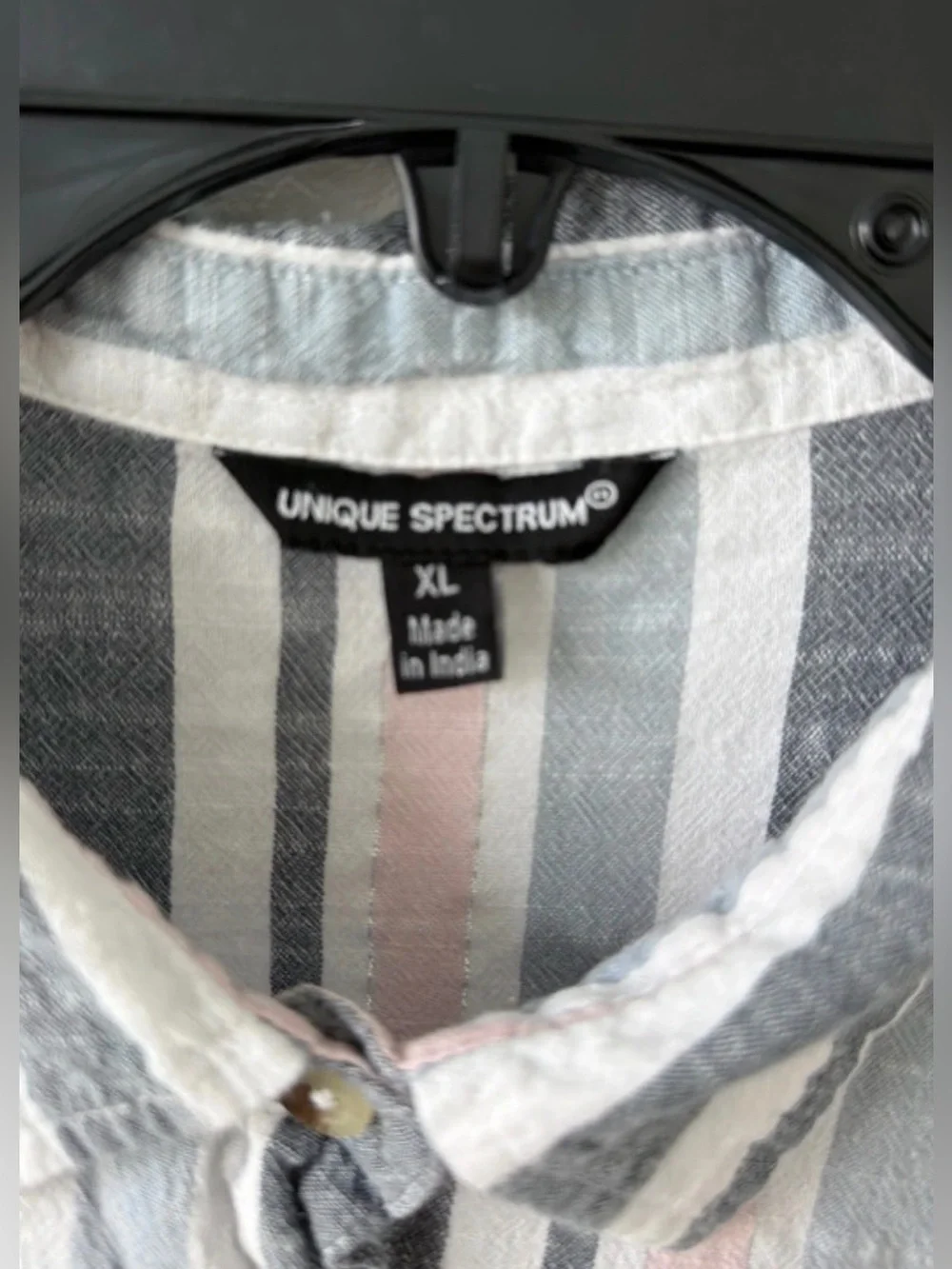 Unique Spectrum Button Up Blouse - Picture 6 of 6